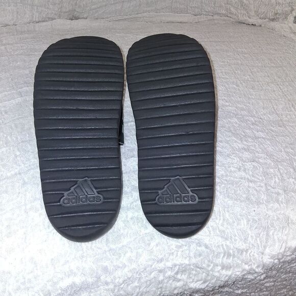 Adidas Black Slide Sandals - Picture 7 of 8